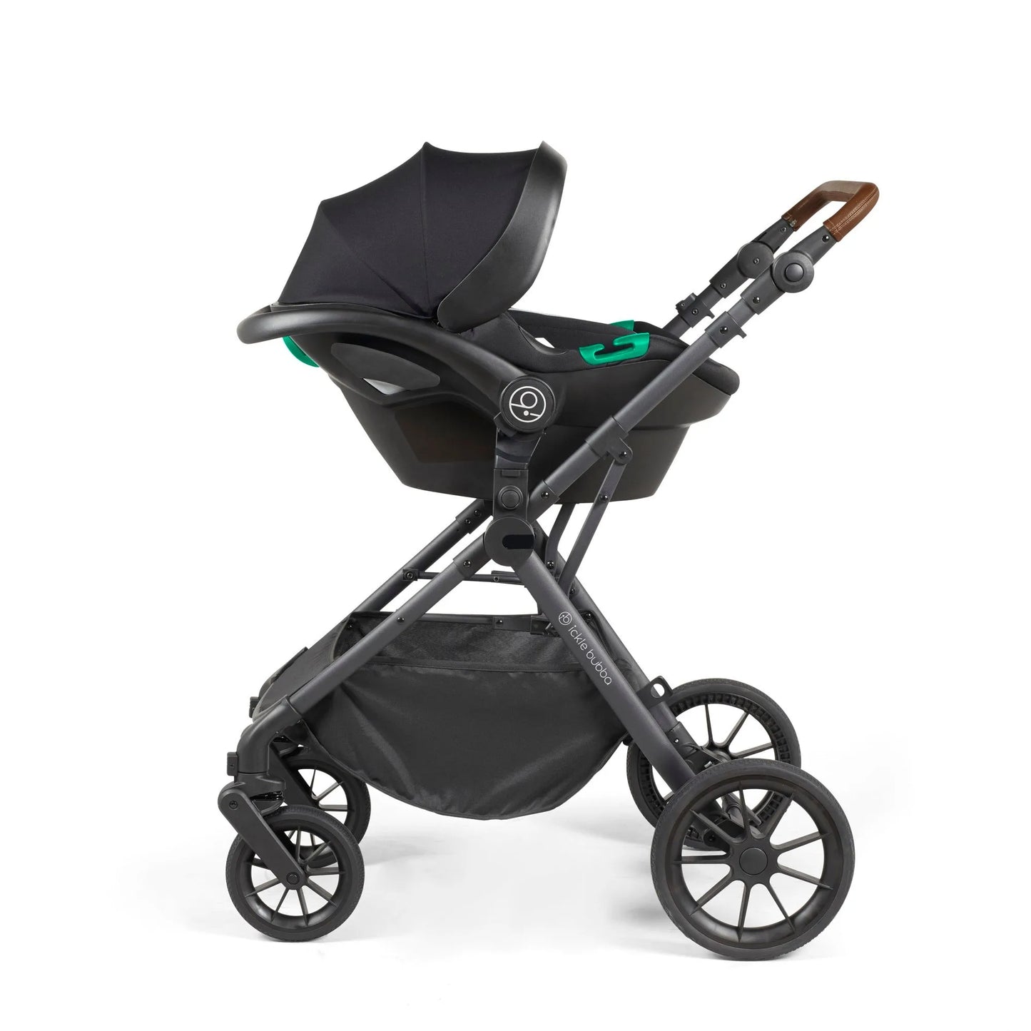 Ickle Bubba Cosmo All in One i-Size Travel System with ISOFIX Base - Black *PRE ORDER END NOVEMBER