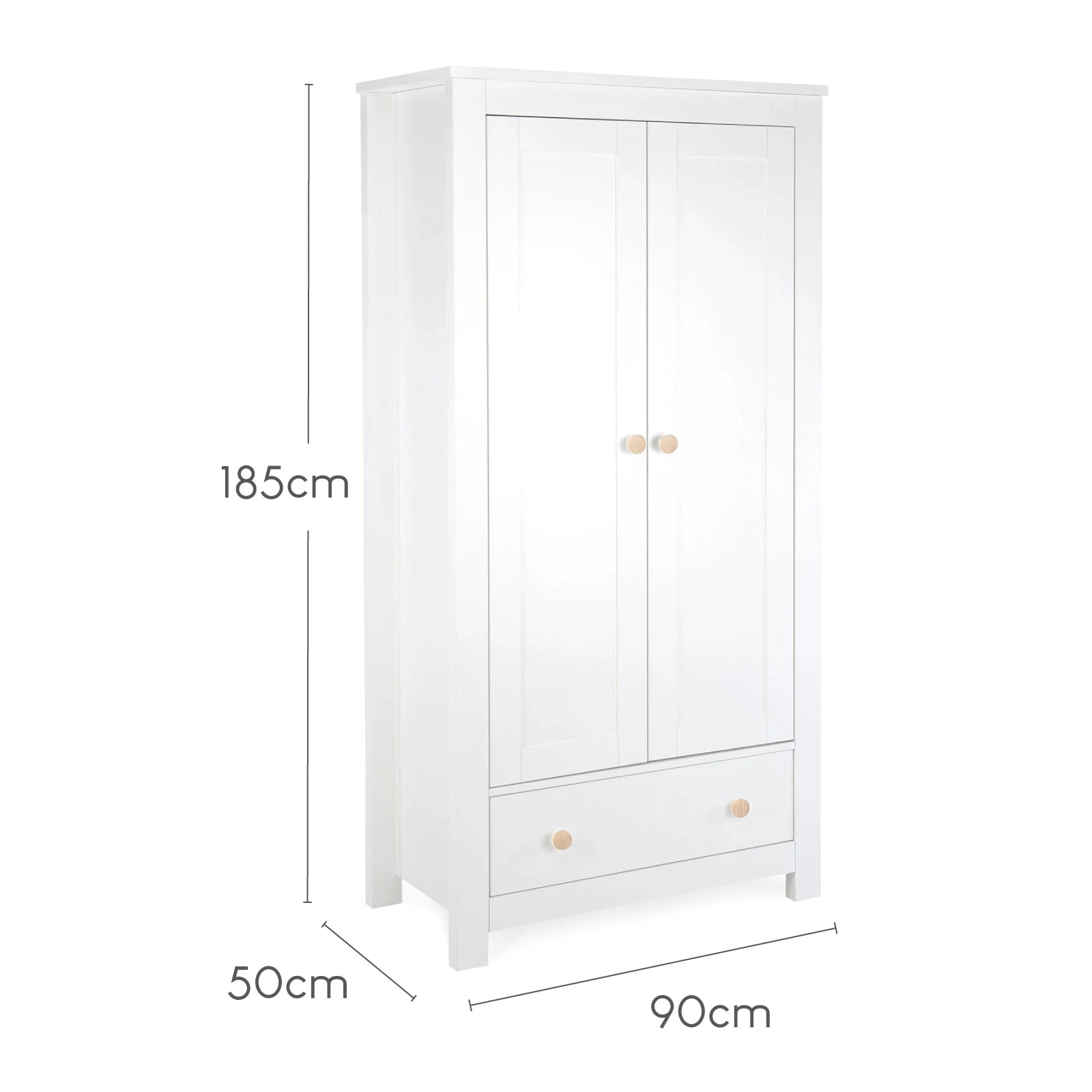 Cuddle Co Aylesbury 3 Piece Nursery Furniture Set Cot Bed