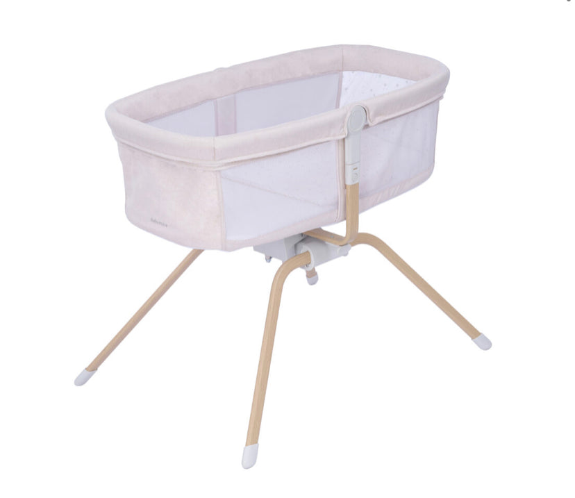 Babymore Air Motion Gliding Crib – Cream