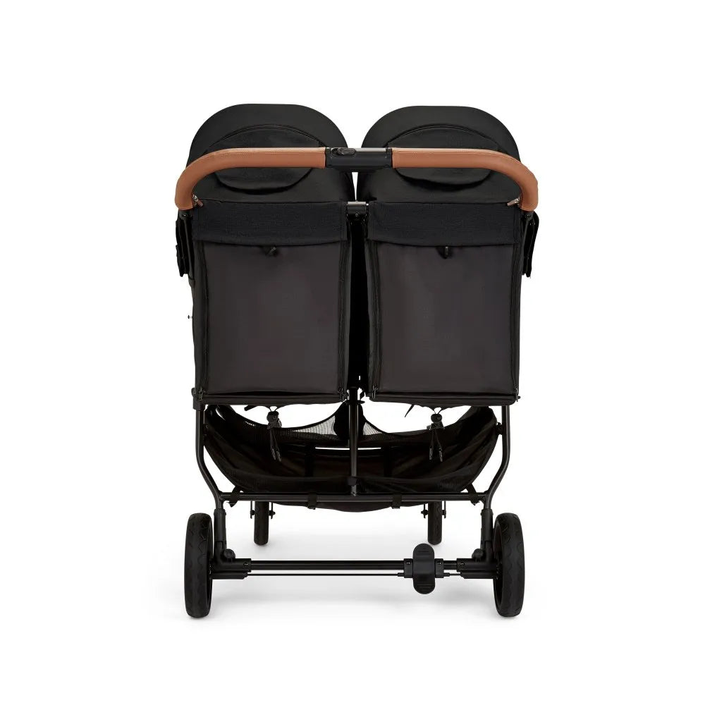 Ickle Bubba Venus Double Stroller - Black