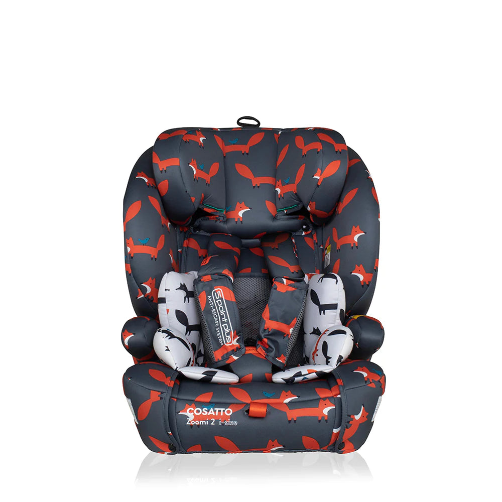 Cosatto Zoomi 2 i-Size Car Seat charcoal mr fox