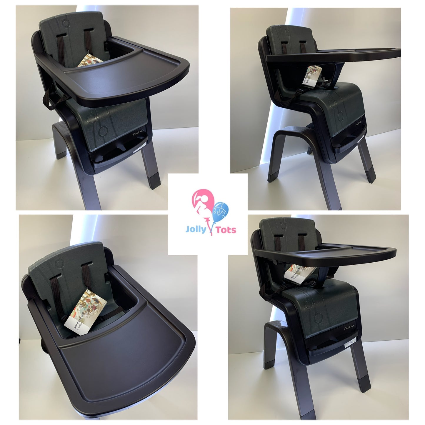 Nuna Zaaz Highchair - Pewter