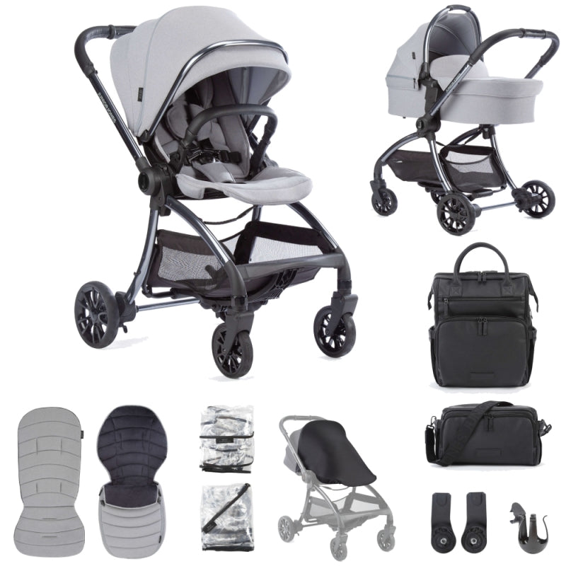 Junior Jones Aylo Luxury Bundle-Pebble Grey/Gunmetal