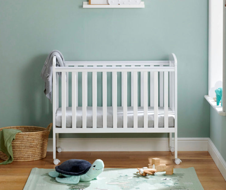 Babymore Space Saver Cot-White