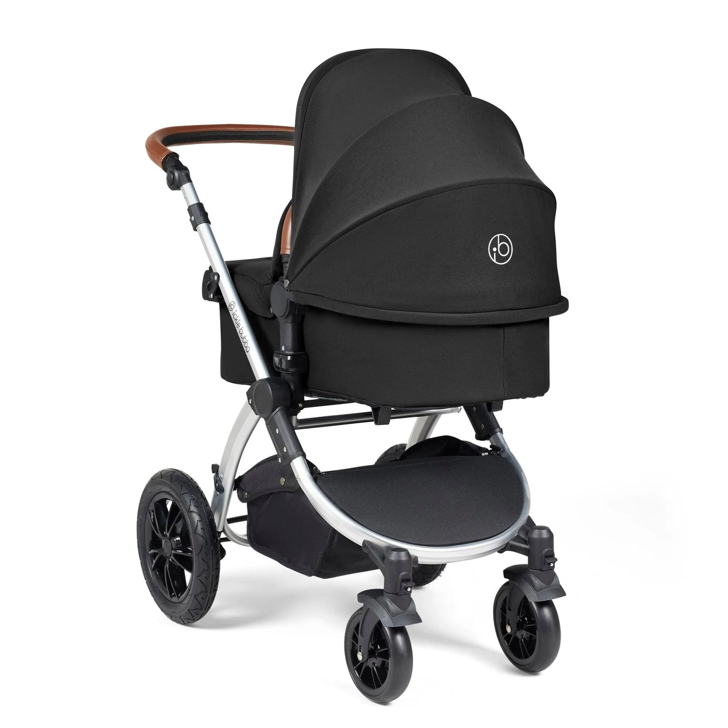 Ickle bubba Stomp Luxe All in One Premium i-Size Travel System with ISOFIX Base *Midnight -