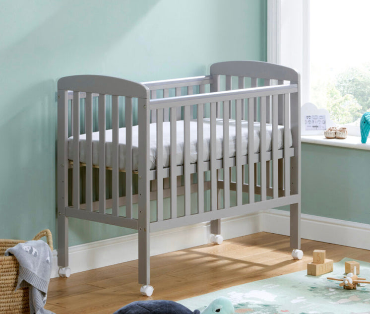 Babymore Space Saver Cot-Grey