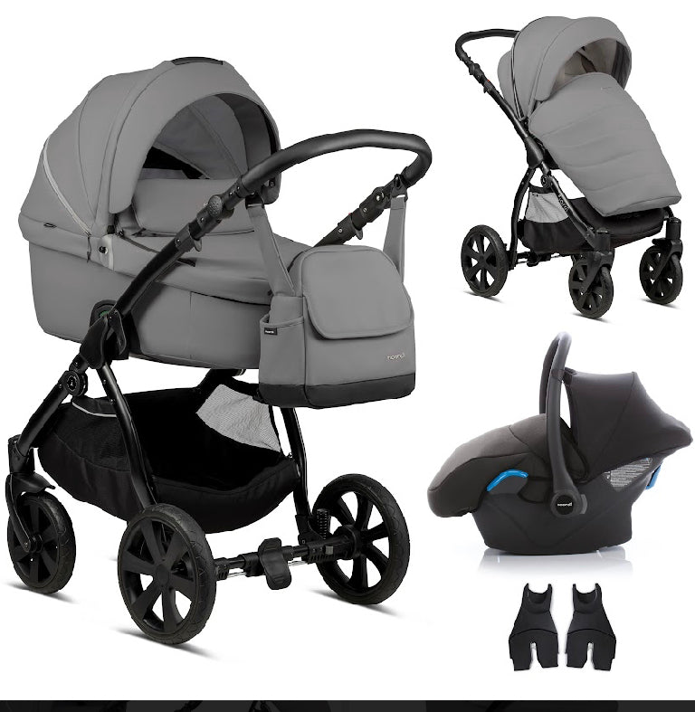 Noordi Fjordi Travel System Vegan Leather sleet