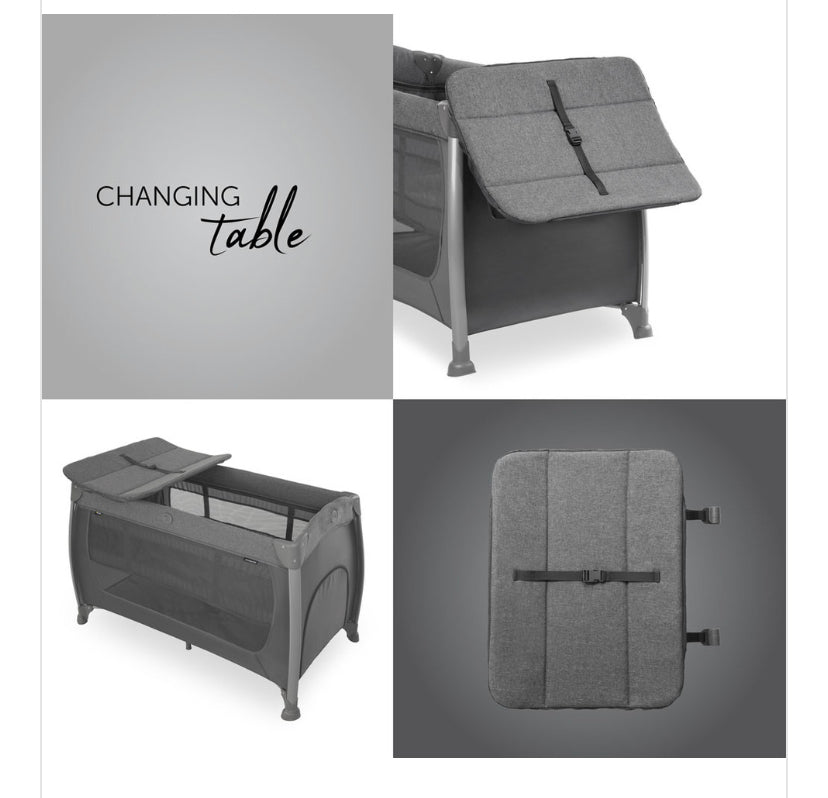 Hauck Play N Relax Center - Melange Charcoal