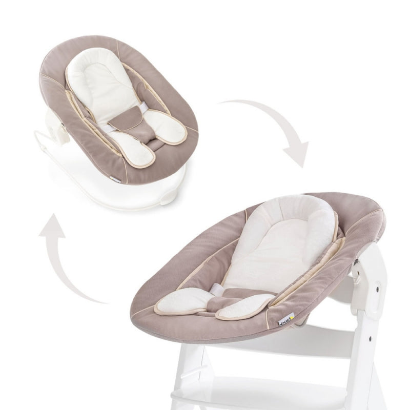 Hauck Alpha 2in1 Bouncer-Stretch beige *Pre order end of September