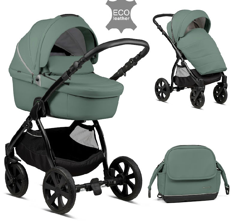 Noordi Fjordi Travel System Vegan Leather sage