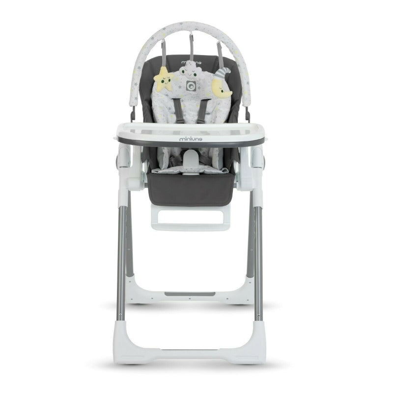 miniuno Yumo Plus Recliner Highchair-MIni Stars with Toy Bar