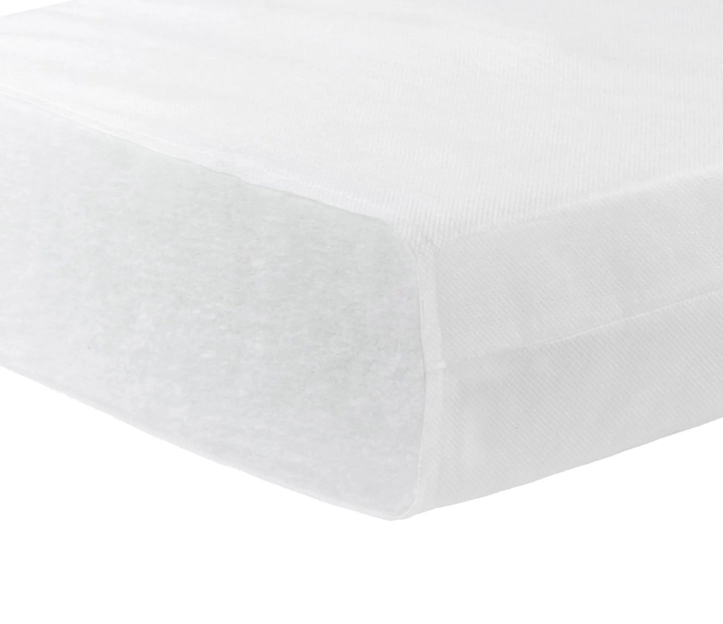 Babymore Iris Cot Bed & foam mattress - White