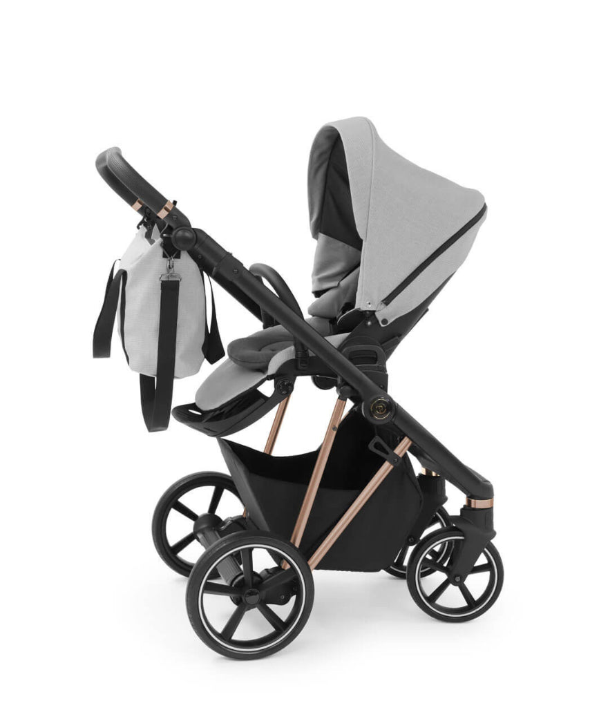 Babystyle Prestige Vogue 12-Piece Travel System - Flint