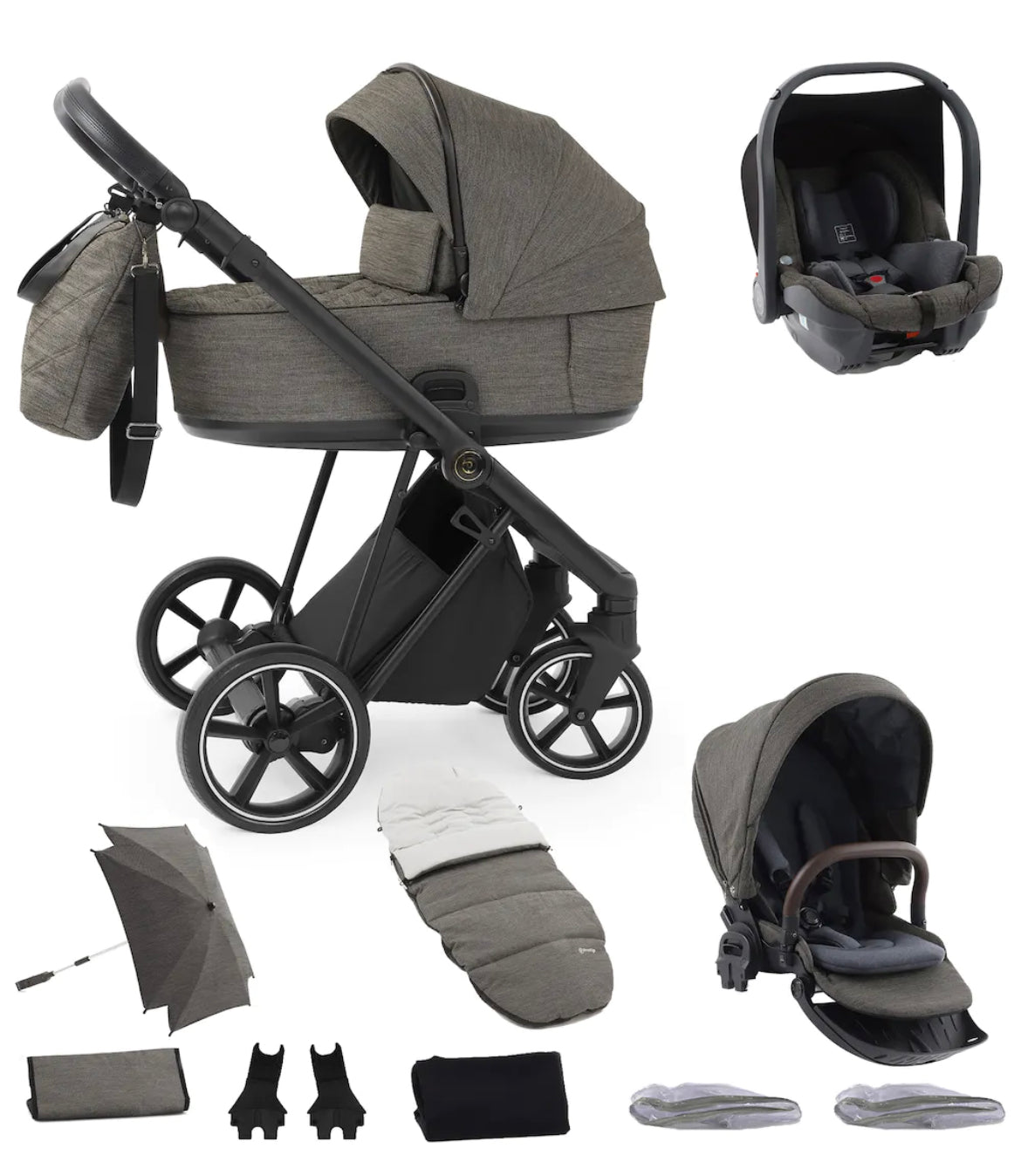 Babystyle Prestige Vogue 12-Piece Travel System - Mountain