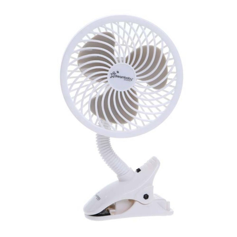 Dreambaby clip on fan *white
